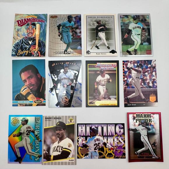 Barry Bonds Card Lot - Picture 1 of 12